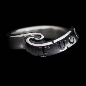 Rock and Justice EDEN - Soul Ribbon Ring <FUCK> - EDEN ROCK STORE