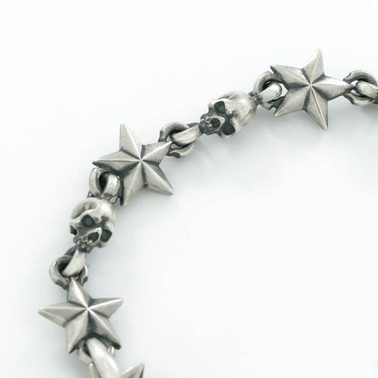 Rock and Justice EDEN - Tiny Star & Skull Bracelet - EDEN ROCK STORE