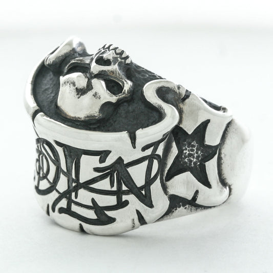 Rock and Justice EDEN - Flag Ring "EDEN" - EDEN ROCK STORE