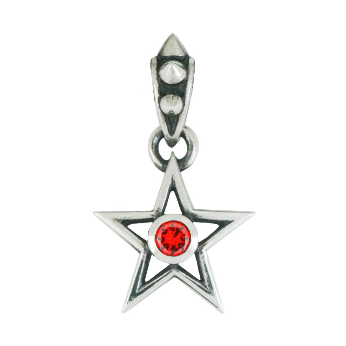 Rock and Justice EDEN - Shining Star Top CZ/RED - EDEN ROCK STORE