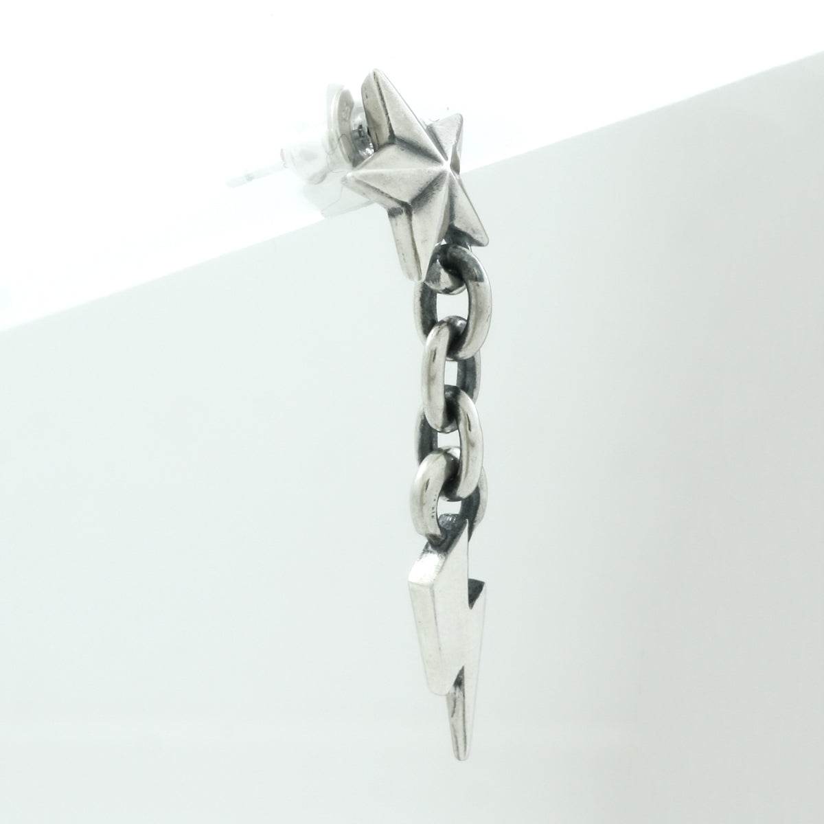 Rock and Justice EDEN - Tiny Star Pierce with Lightning Chain - EDEN ROCK STORE