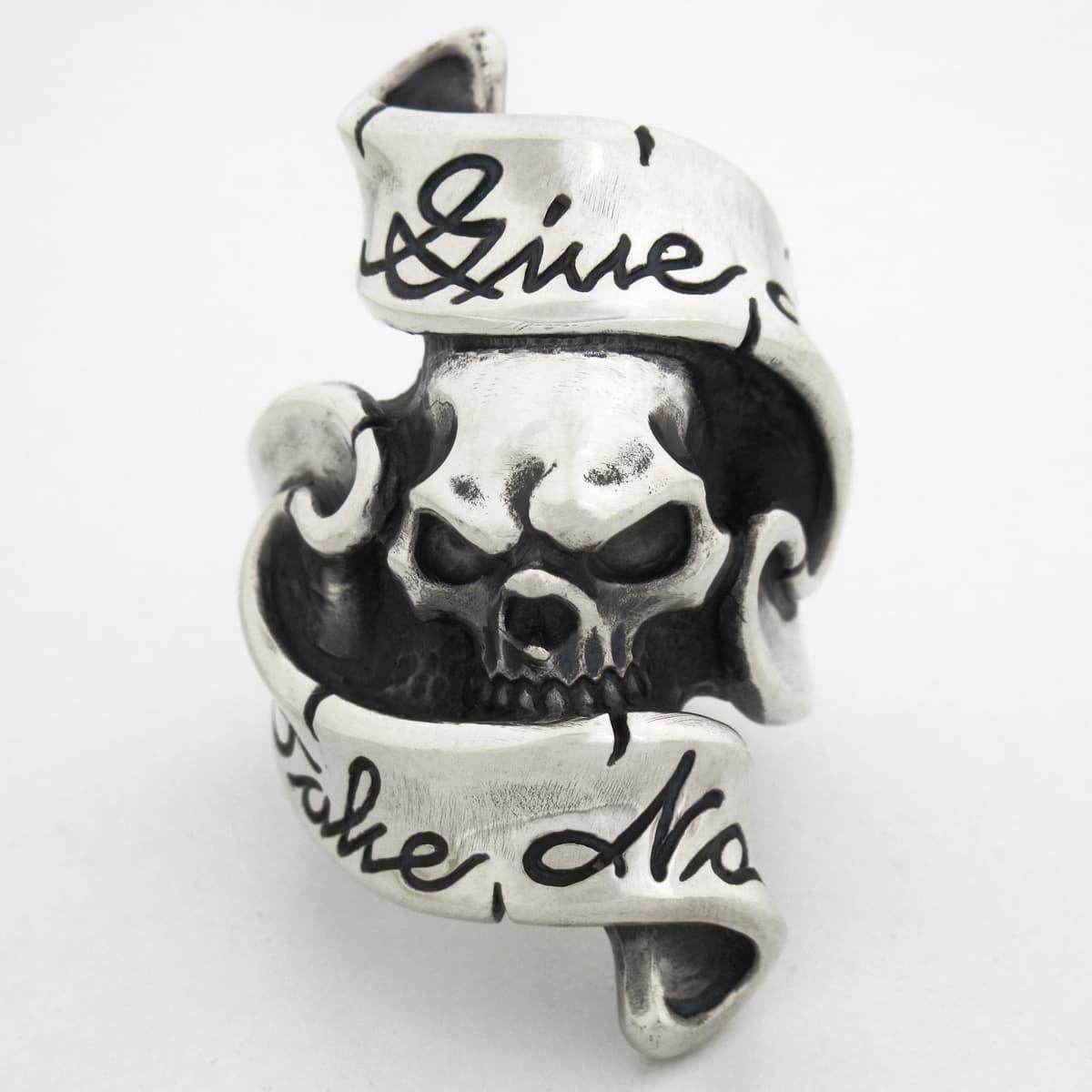 Give No Take No Skull Ring 3