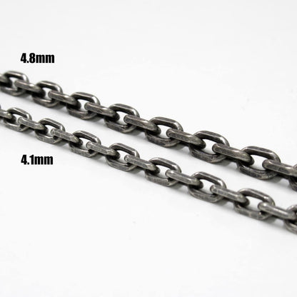 4 sides cut Necklace 4.1mm [ CLX125-4C-45 ] - RAT RACE OFFICIAL STORE
