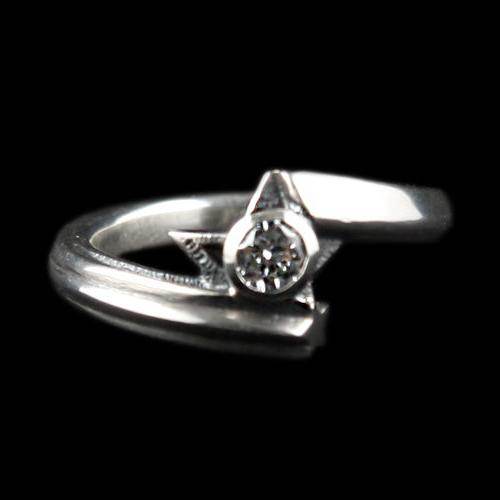 Rock and Justice EDEN - Shining Star Ring CZ/CL - EDEN ROCK STORE