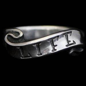Rock and Justice EDEN - Soul Ribbon Ring <LIFE> - EDEN ROCK STORE