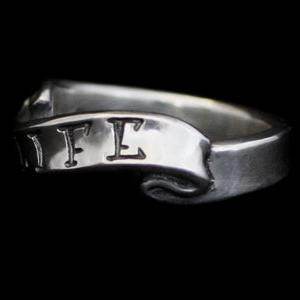 Rock and Justice EDEN - Soul Ribbon Ring <LIFE> - EDEN ROCK STORE