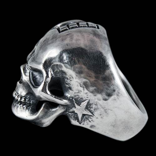 Rock and Justice EDEN - Music Man Skull Ring - EDEN ROCK STORE