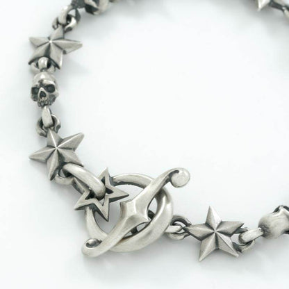 Rock and Justice EDEN - Tiny Star & Skull Bracelet - EDEN ROCK STORE
