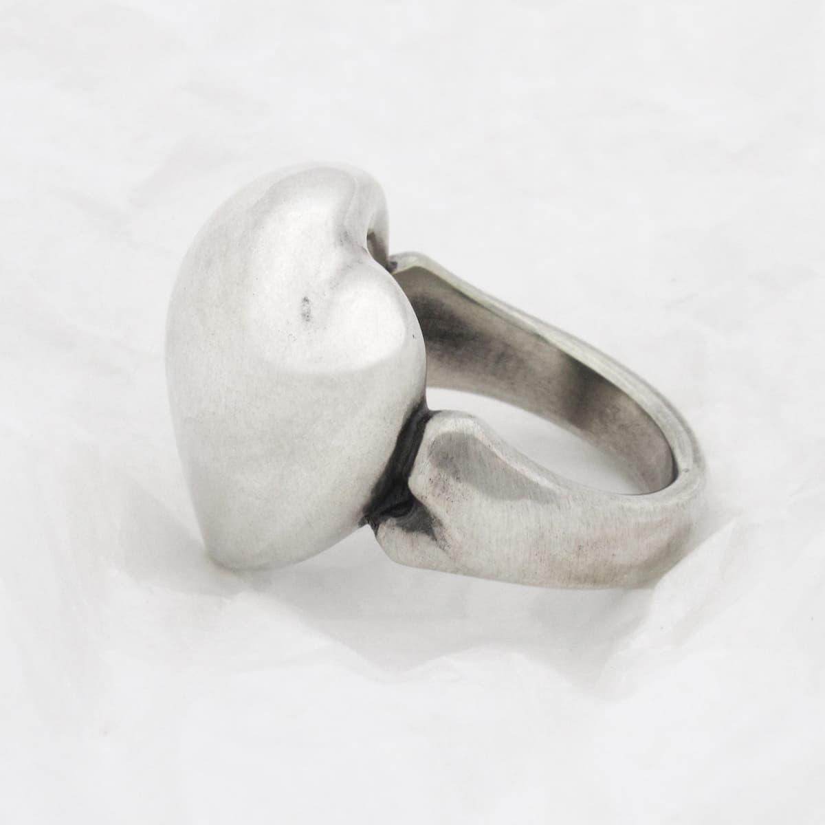 アクセサリー Heart Bone Ring Rat Race r.l.d / Rat Race - Bling Heart & Bone Ring – RAT RACE OFFICIAL STORE