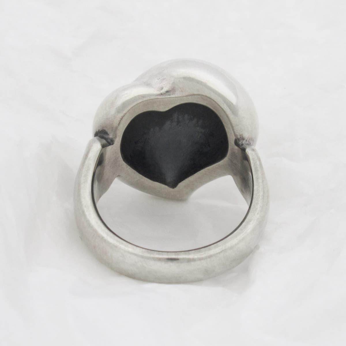 アクセサリー Heart Bone Ring Rat Race r.l.d / Rat Race - Bling Heart & Bone Ring – RAT RACE OFFICIAL STORE