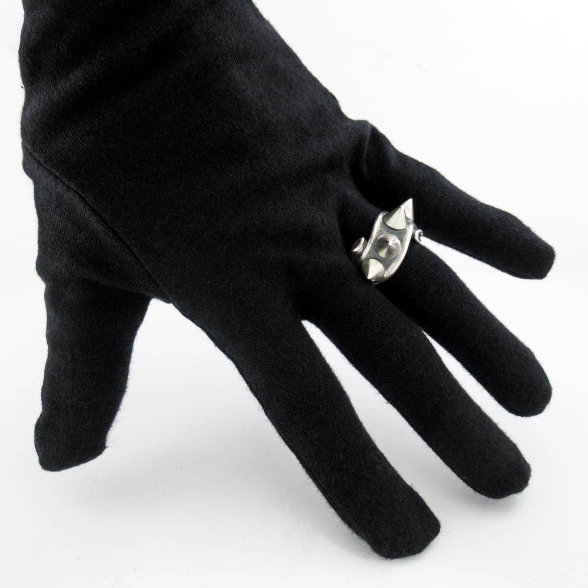 RAT RACE - Studs on Ribbon Ring L [ RSR-1L ] - RAT RACE OFFICIAL STORE