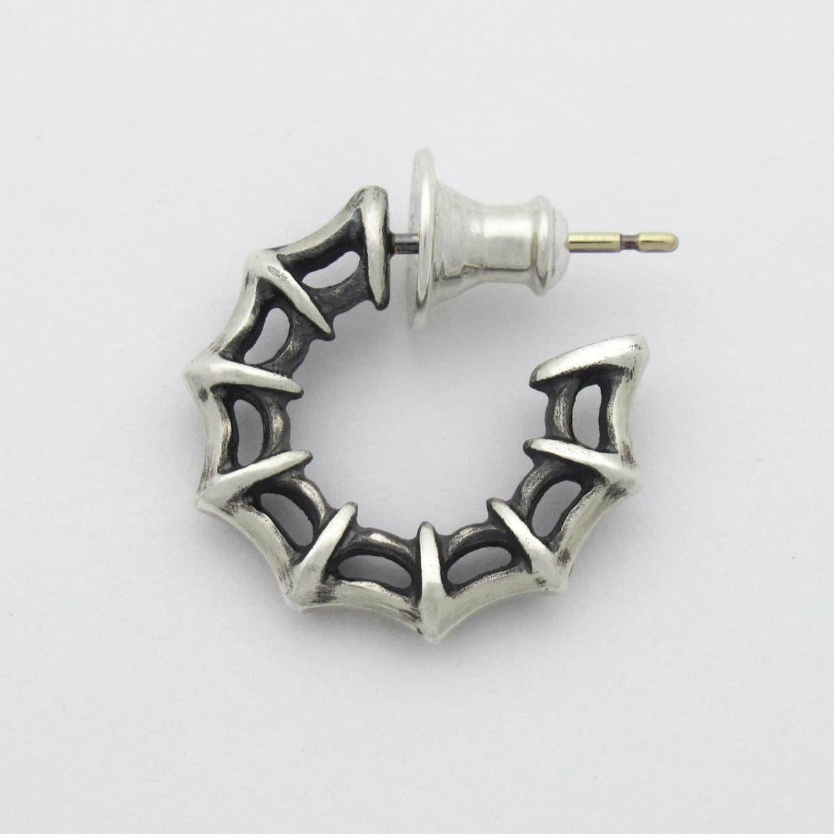 RAT RACE - Spider Web Hoop Pierce [ SWEP-2-G ] - RAT RACE OFFICIAL STORE