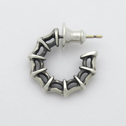 RAT RACE - Spider Web Hoop Pierce [ SWEP-2-G ] - RAT RACE OFFICIAL STORE