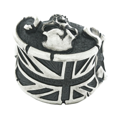 Rock and Justice EDEN - Flag Ring "UK" - EDEN ROCK STORE