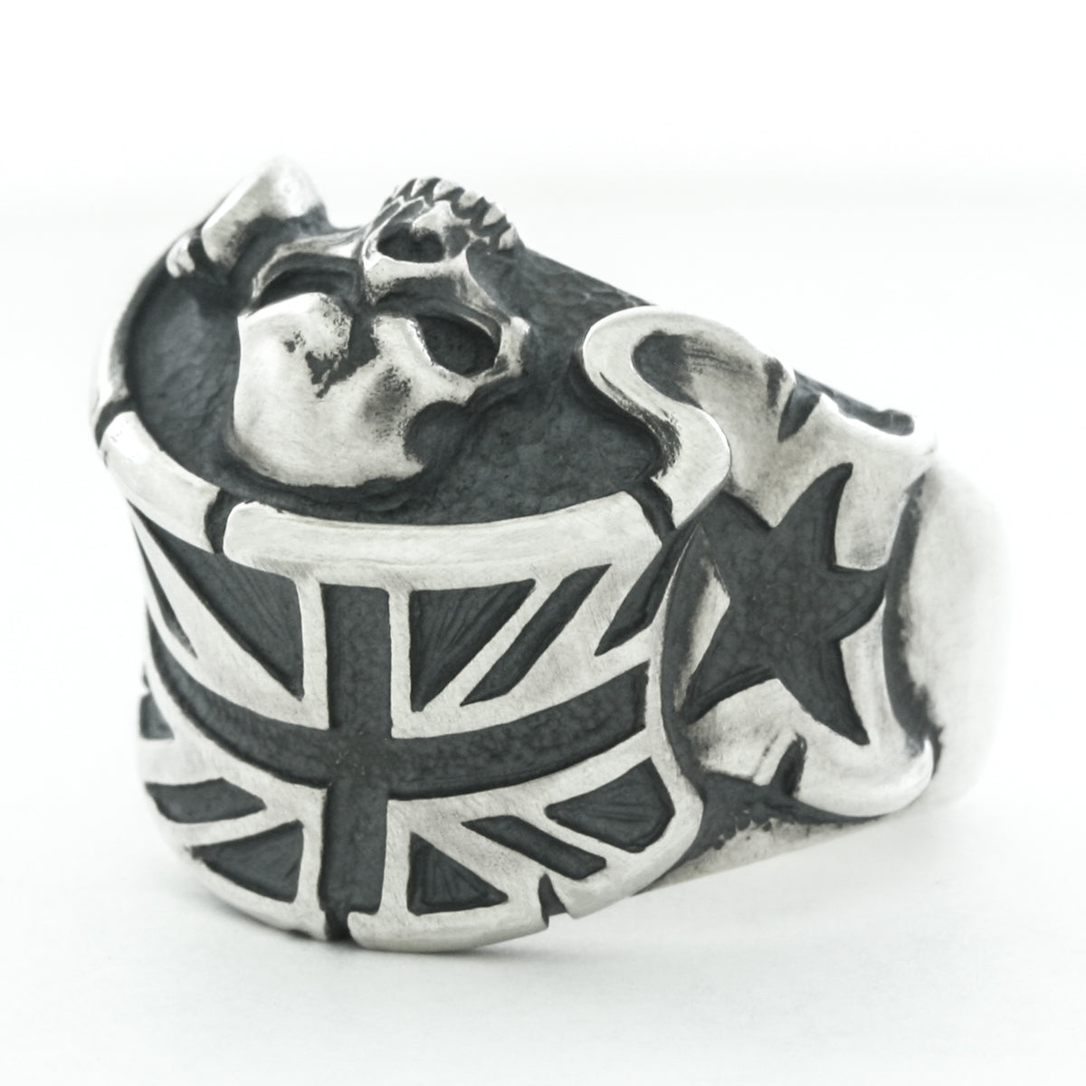 Rock and Justice EDEN - Flag Ring "UK" - EDEN ROCK STORE