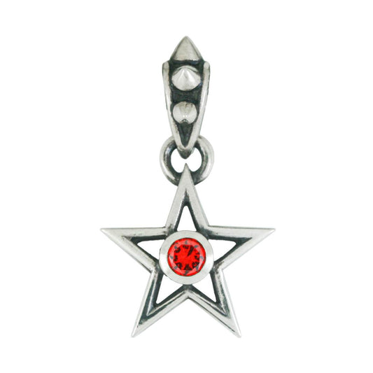 Rock and Justice EDEN - Shining Star Top CZ/RED - EDEN ROCK STORE
