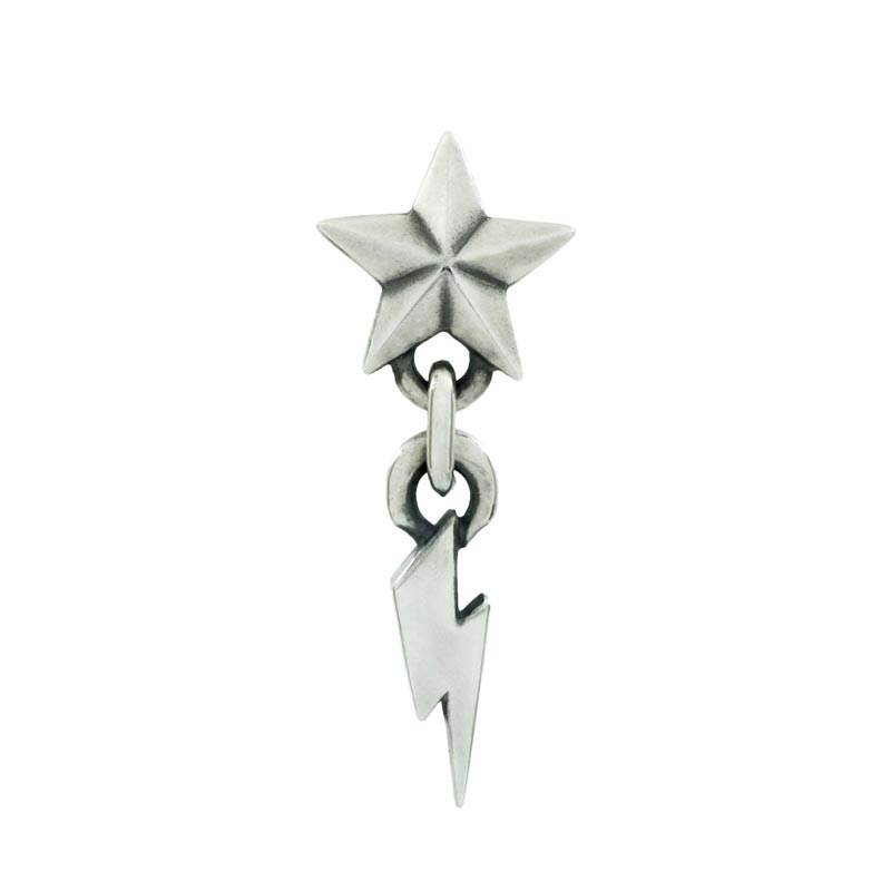 Rock and Justice EDEN - Tiny Star Pierce with Lightning - EDEN ROCK STORE