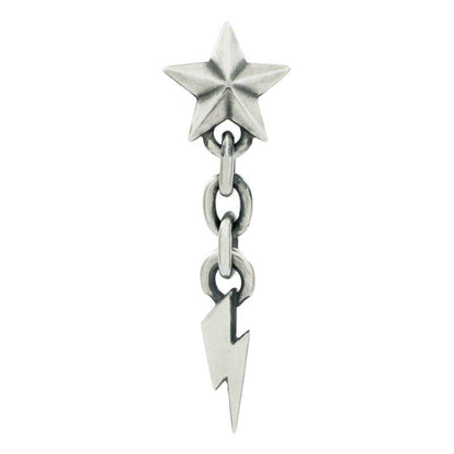 Rock and Justice EDEN - Tiny Star Pierce with Lightning Chain - EDEN ROCK STORE