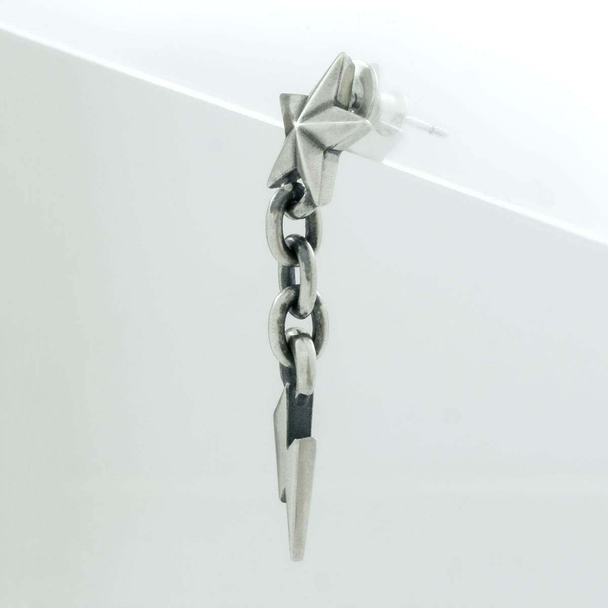 Rock and Justice EDEN - Tiny Star Pierce with Lightning Chain - EDEN ROCK STORE