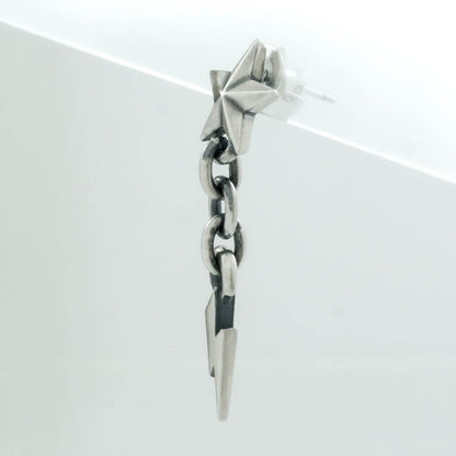 Rock and Justice EDEN - Tiny Star Pierce with Lightning Chain - EDEN ROCK STORE