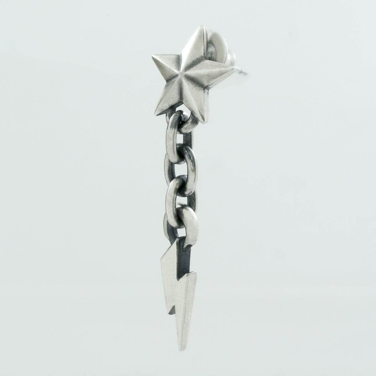 Rock and Justice EDEN - Tiny Star Pierce with Lightning Chain - EDEN ROCK STORE