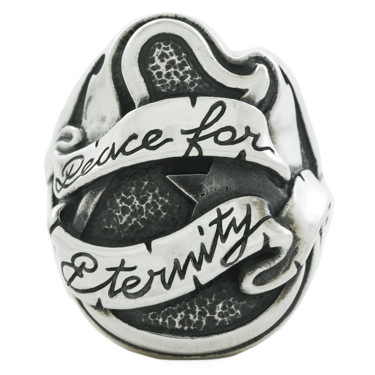 Rock and Justice EDEN - Guitar with Ribbon Ring "Peace" - EDEN ROCK STORE