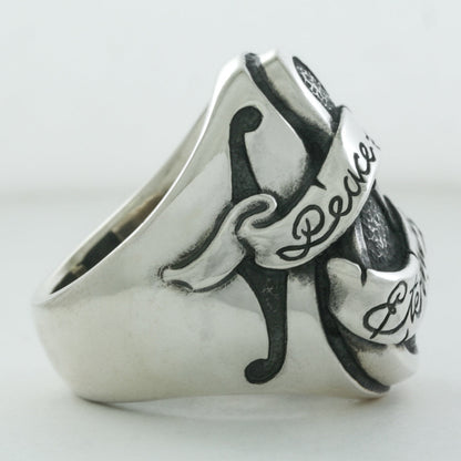 Rock and Justice EDEN - Guitar with Ribbon Ring "Peace" - EDEN ROCK STORE