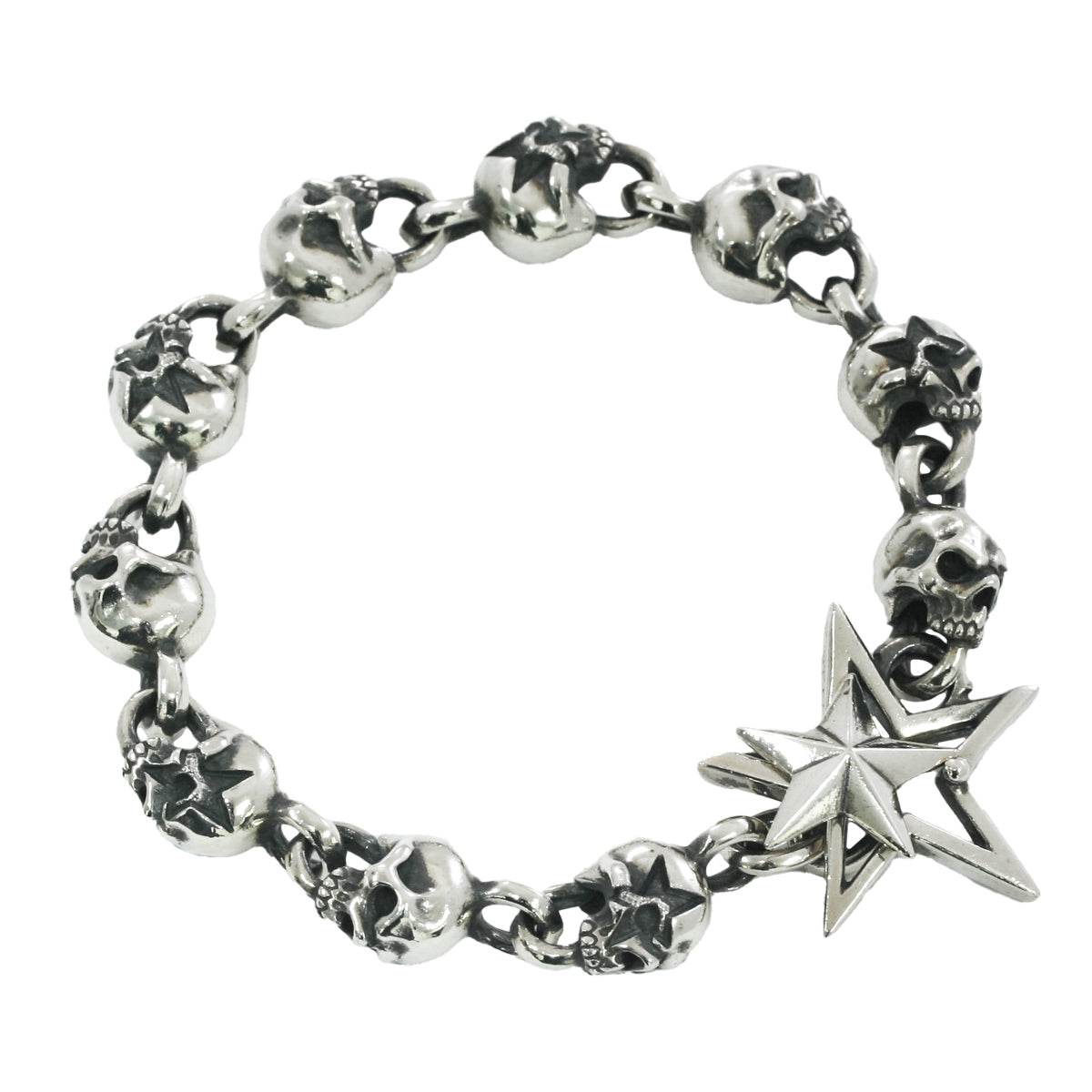 Rock and Justice EDEN - Clash Star Skull Bracelet - EDEN ROCK STORE