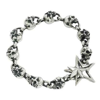 Rock and Justice EDEN - Clash Star Skull Bracelet - EDEN ROCK STORE