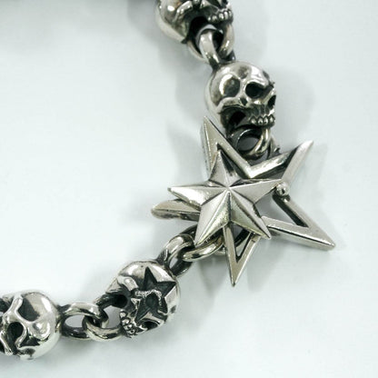 Rock and Justice EDEN - Clash Star Skull Bracelet - EDEN ROCK STORE
