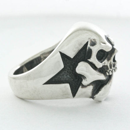 Rock and Justice EDEN - Cross Bone Skull Ring - EDEN ROCK STORE