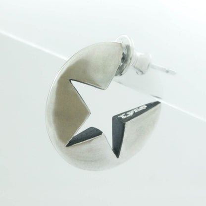 Rock and Justice EDEN - Circle Star Hoop Pierce - EDEN ROCK STORE
