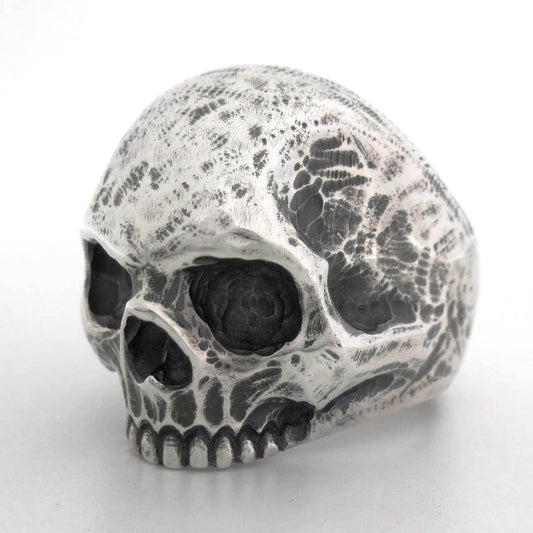 Standard Skull Ring IVORY [ ANS-3 ] - RAT RACE OFFICIAL STORE