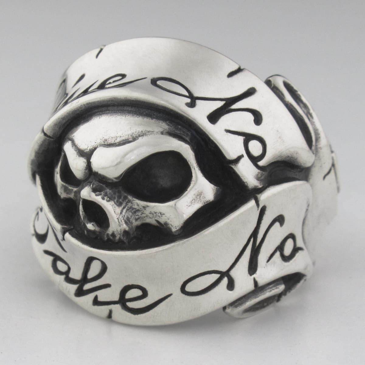 Give No Take No Skull Ring 2