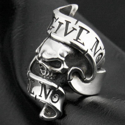 RAT RACE - Give No Take No Skull Ring 3 / Limited [ GTSR-3W ] - RAT RACE OFFICIAL STORE
