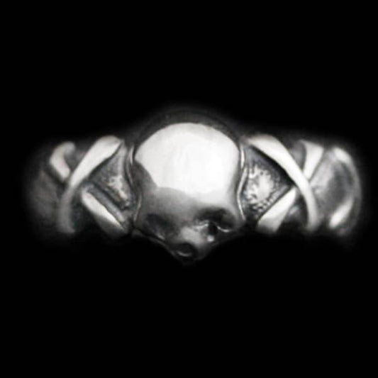 L.K.C Skull Ring S [ LDRG-14S ] - RAT RACE OFFICIAL STORE