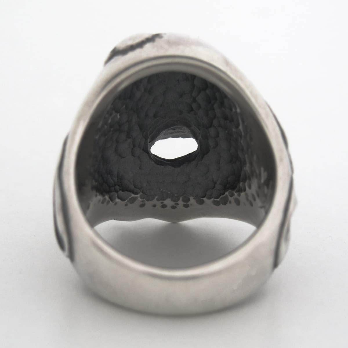 r.l.d / Rat Race - Cross Bone Skull with Heart Ring – RAT RACE