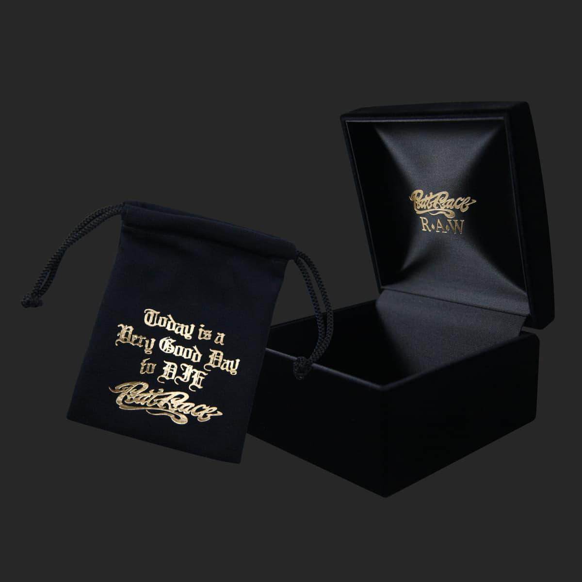 Domed Ring -Wide- / HATE [ RAWR-5WH ] - RAT RACE OFFICIAL STORE