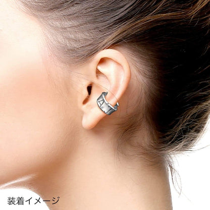 Message On Ribbon Ear Cuff / HATE [ REC-1H ] - RAT RACE OFFICIAL STORE