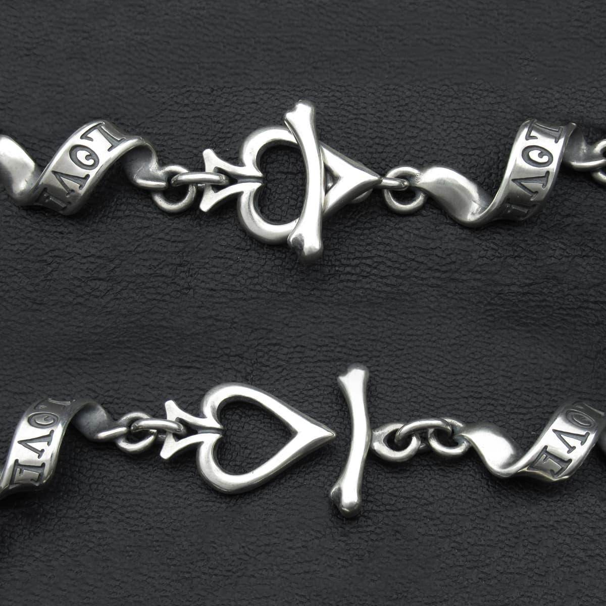アクセサリー RAT RACE Flutter Ribbon Bracelet L LOVE ラットレース - Flutter Ribbon Bracelet L / LOVE – RAT RACE