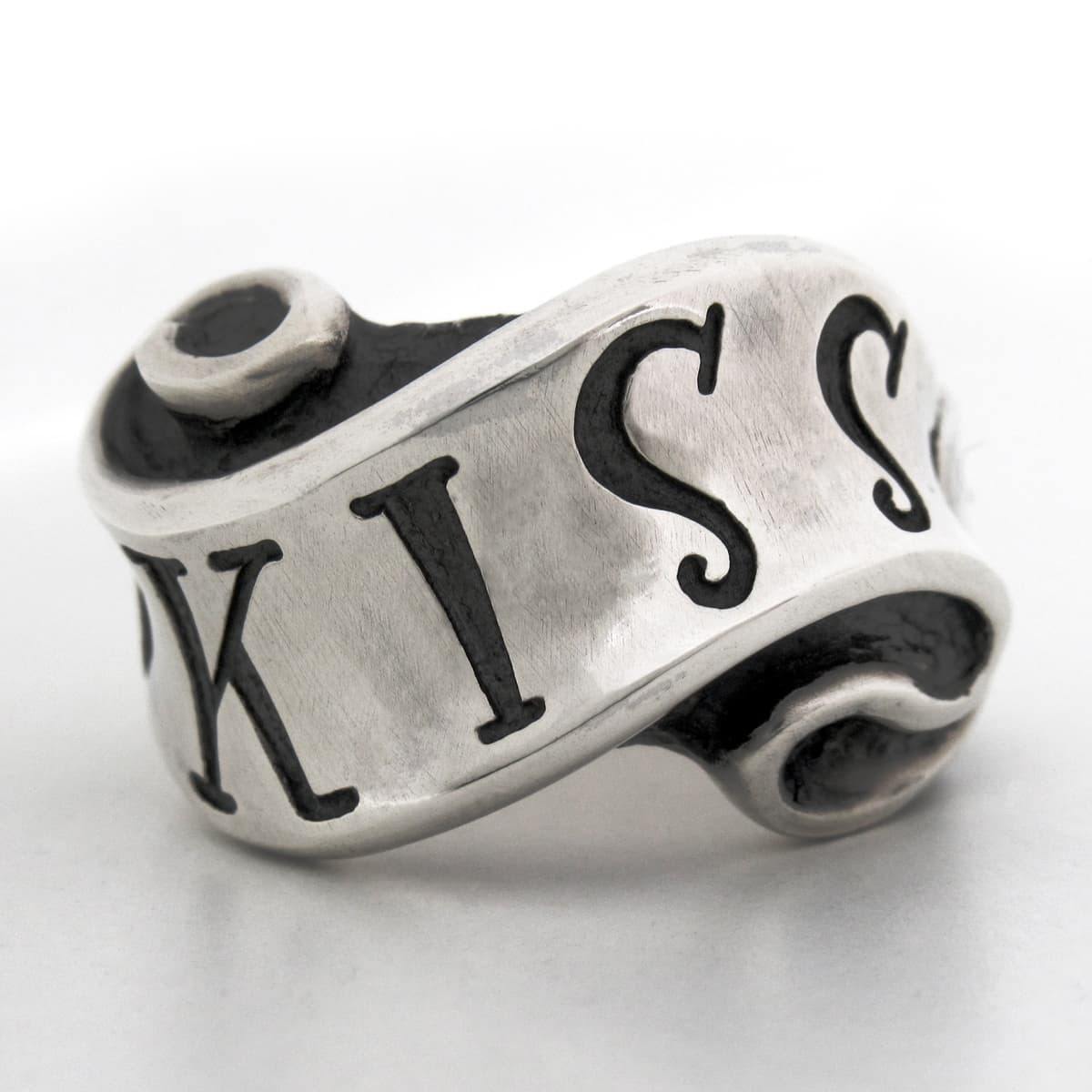 Message On Ribbon Ring / KISS [ RMR-3K ] - RAT RACE OFFICIAL STORE