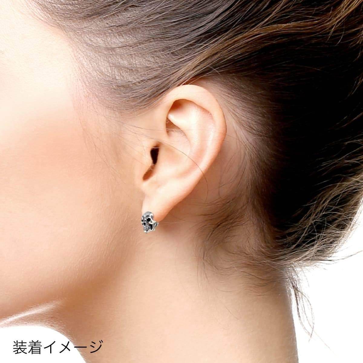 RAT L RACE 骸骨 ラットレース] First RAT RACE ピアス.SKULL PIERCE L