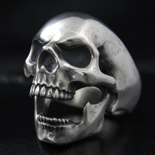 Standard Skull Ring [阿] [ SSR-6 ] - RAT RACE OFFICIAL STORE