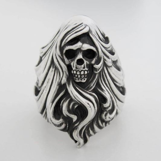 Venus Skull Ring L [ VSSR-1 ] - RAT RACE OFFICIAL STORE