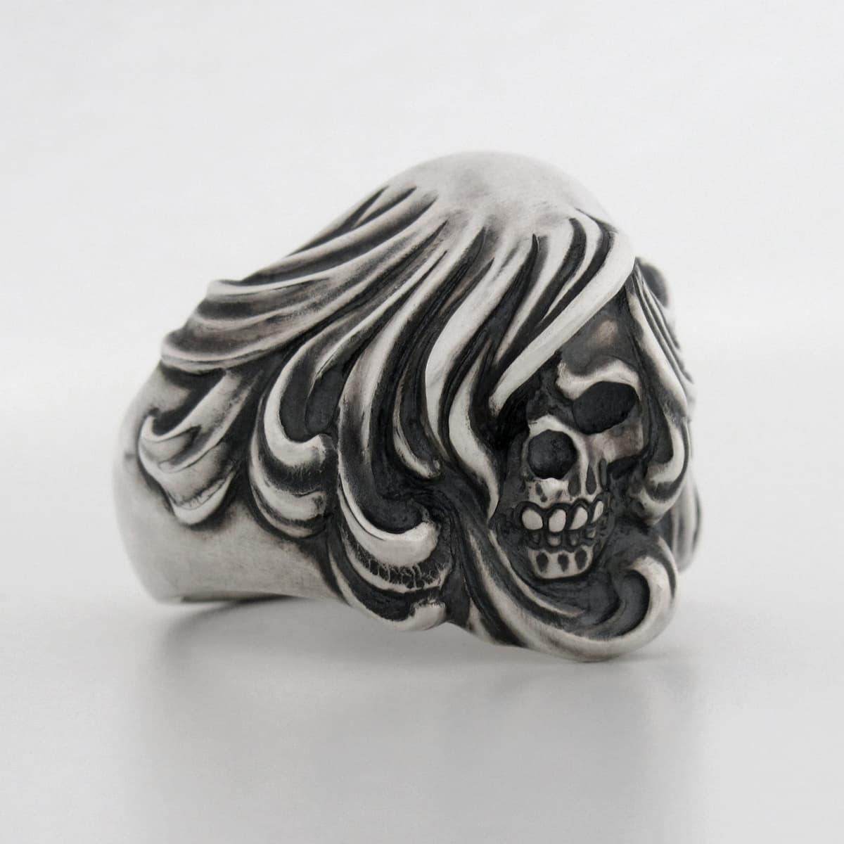 Venus Skull Ring S [ VSSR-2 ] - RAT RACE OFFICIAL STORE