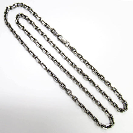 4面カットシルバーネックレスチェーン 4.1mm – RAT RACE OFFICIAL STORE