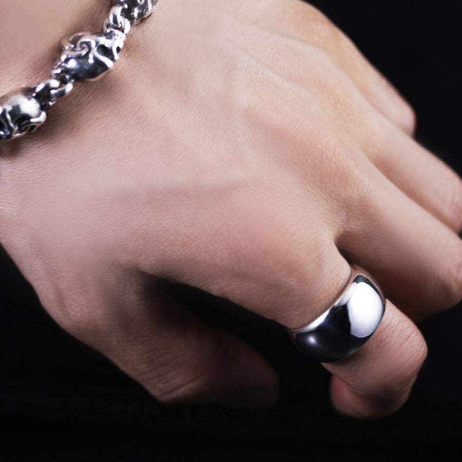 Domed Ring -Narrow- / HATE [ RAWR-5NH ] - RAT RACE OFFICIAL STORE