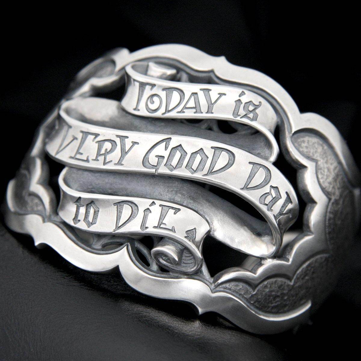 Message On Ribbon Bangle [ RRVG-1 ] - RAT RACE OFFICIAL STORE