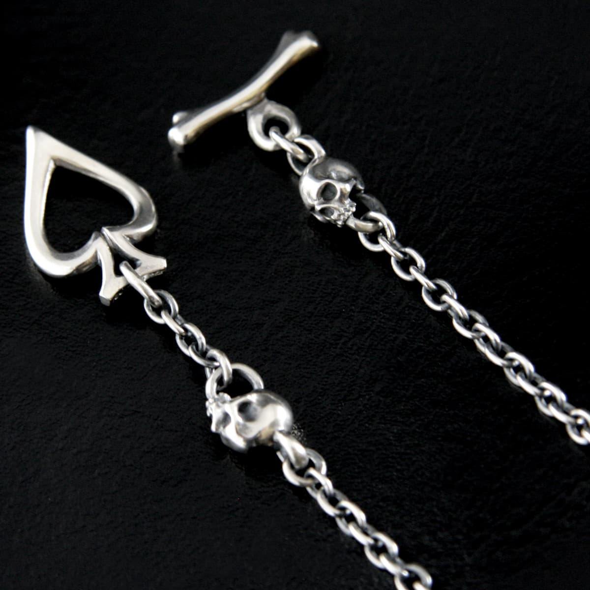 Skull & Chain Anklet [ SCA-1 ] - RAT RACE OFFICIAL STORE
