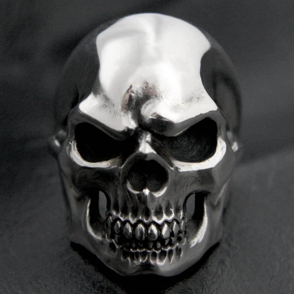 RAT RACE Standard Skull Ring